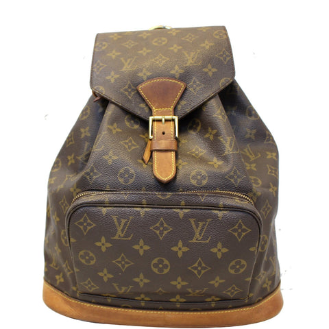 LOUIS VUITTON Montsouris GM Monogram Canvas Backpack Bag