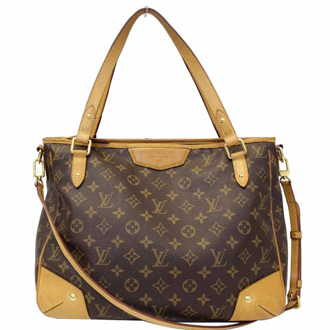 LOUIS VUITTON Estrela MM Monogram Canvas Shoulder Bag Brown