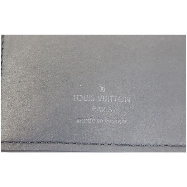 LOUIS VUITTON Brazza Monogram Leather Wallet Black