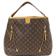 LOUIS VUITTON Delightful GM Monogram Canvas Shoulder Bag Brown