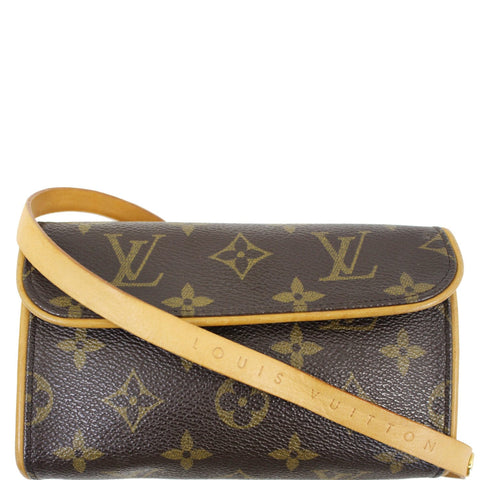 LOUIS VUITTON Pochette Florentine Monogram Canvas Waist Bag