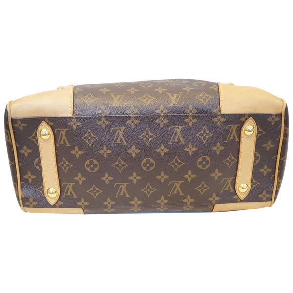 LOUIS VUITTON Retiro GM Monogram Canvas 2 Way Shoulder Bag Brown