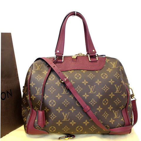 LOUIS VUITTON Retiro NM Aurore Monogram Canvas Shoulder Bag