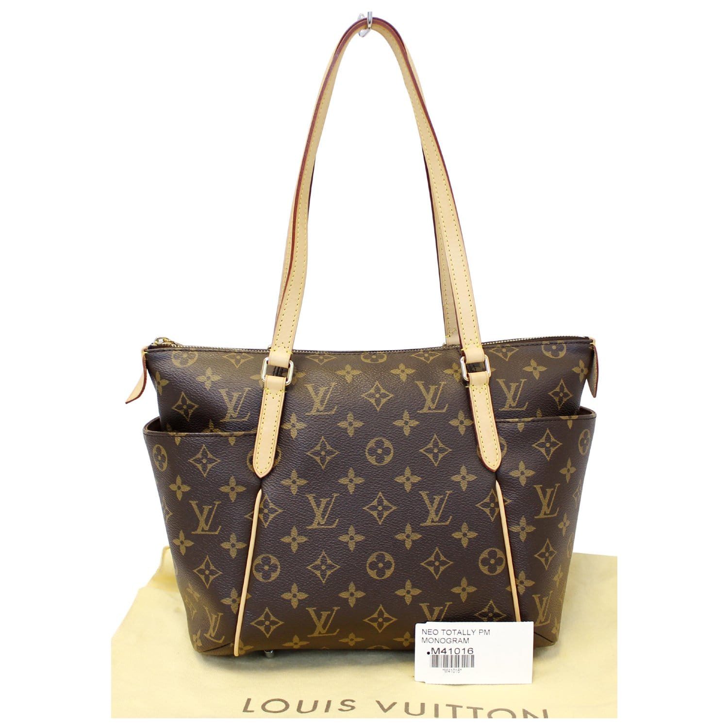 Louis Vuitton Sac Plat PM Monogram Canvas Two-way Shoulder Handbag M45848  #55579