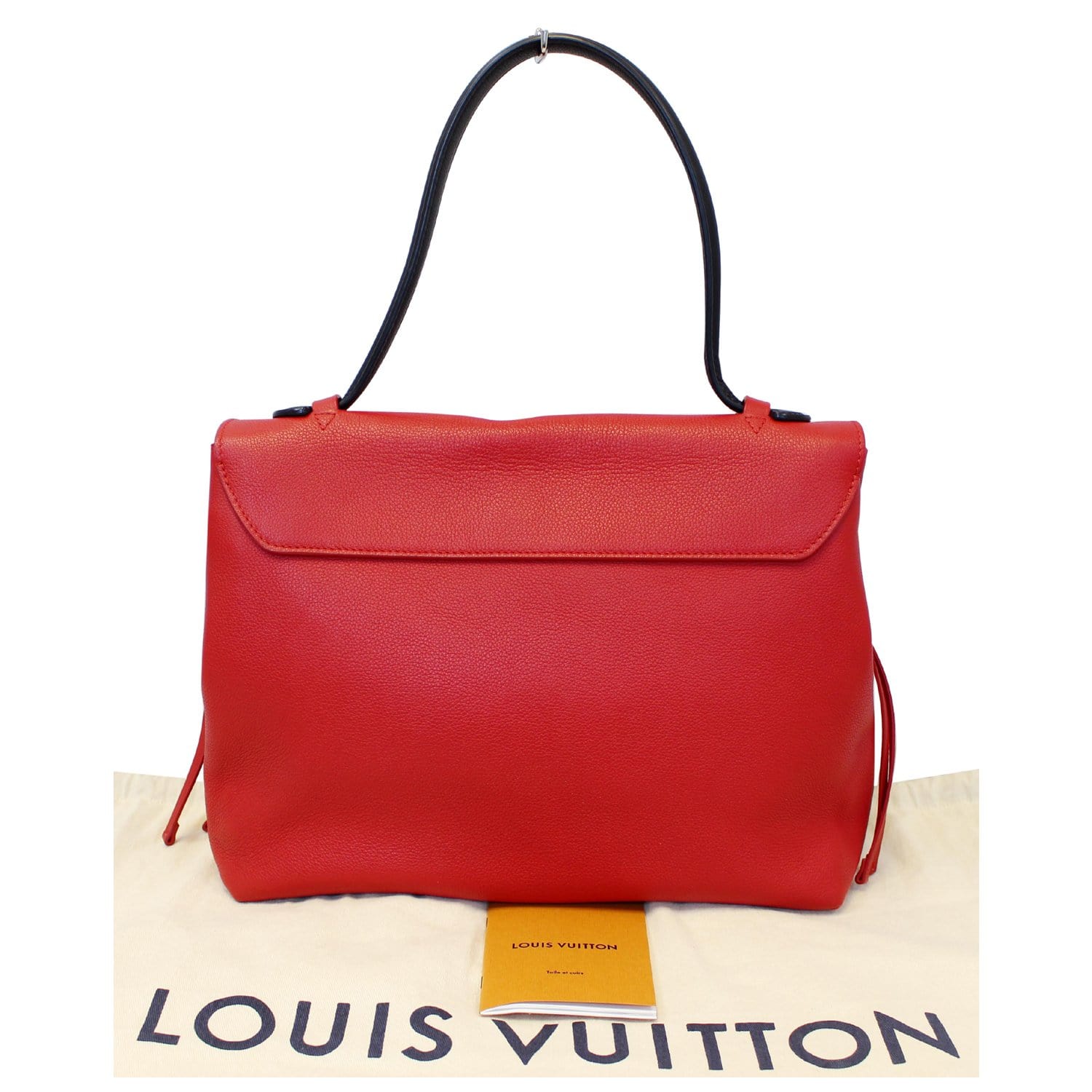 AUTHENTIC LOUIS VUITTON Lockme II Leather Shoulder Bag