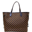 LOUIS VUITTON Neverfull GM Damier Ebene Tote Shoulder Bag-US