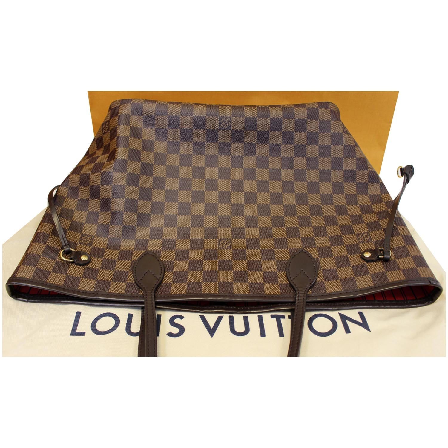 Louis Vuitton, Bags, Louis Vuitton Louis Vuitton Neverfull Mm N515 Tote  Bag Damier Brown Tea Ebene
