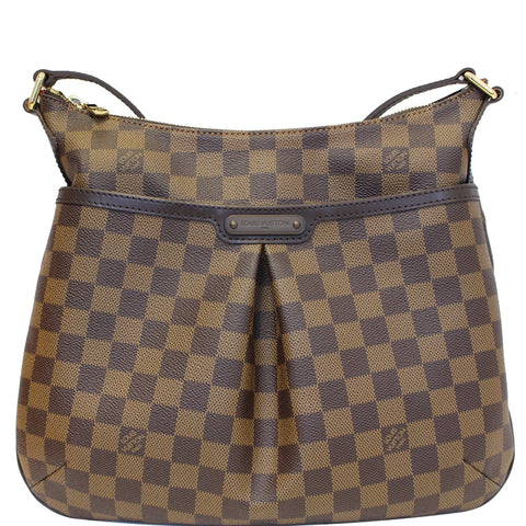 LOUIS VUITTON Bloomsbury PM Damier Ebene Crossbody Bag Brown