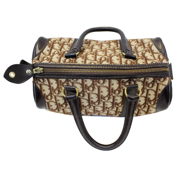 CHRISTIAN DIOR Monogram Logo Boston Duffle Bag-US