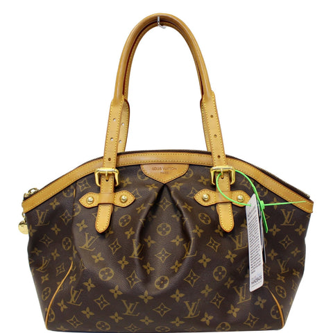 LOUIS VUITTON Tivoli GM Monogram Canvas Brown Shoulder Bag Brown