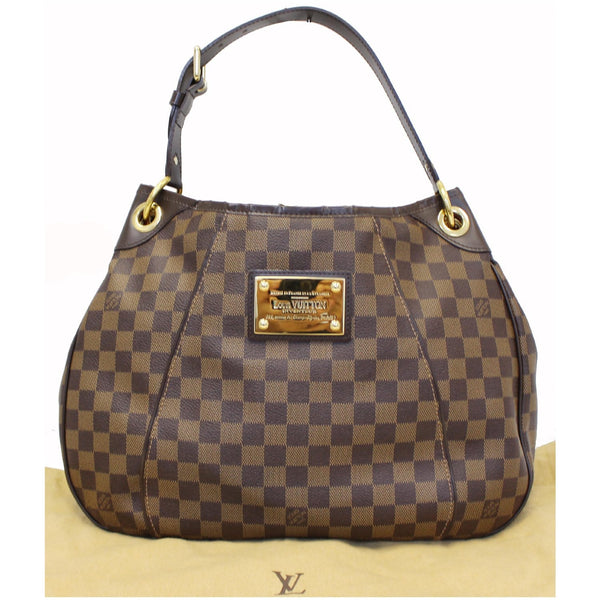 LOUIS VUITTON Galliera PM Damier Ebene Shoulder Bag Brown-US