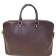 LOUIS VUITTON Porte-Documents Voyage PM Taiga Leather Briefcase Bag Brown
