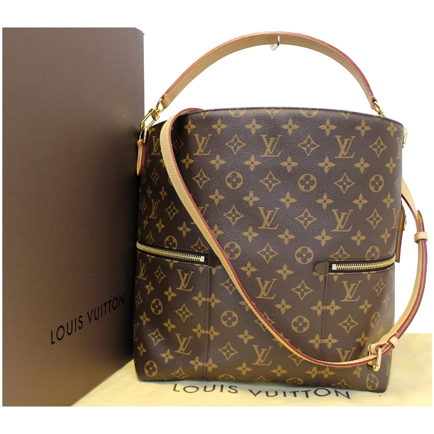 Louis Vuitton, Bags, Copy Louis Vuitton Melie Monogram Canvas Bag