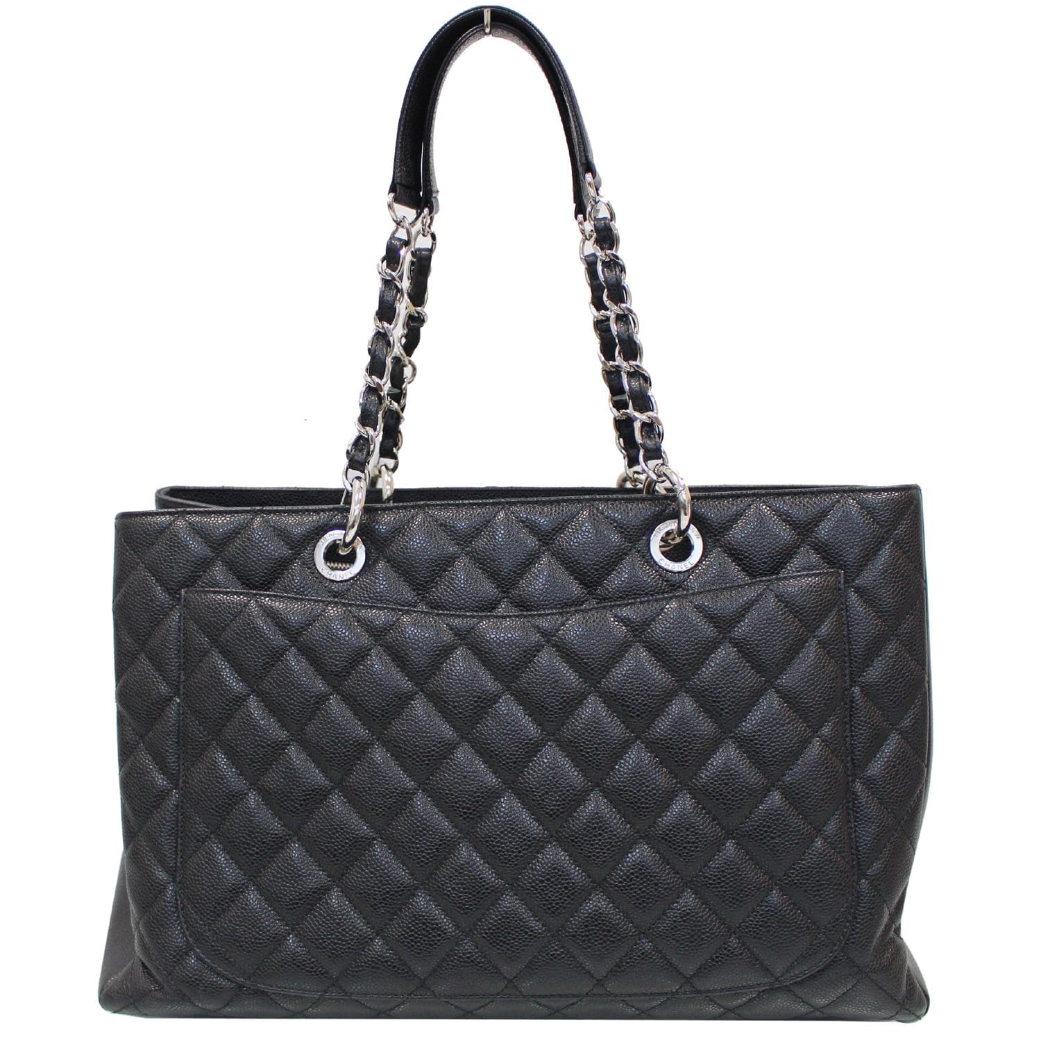 Chanel Tote Bag XL Grand Shopping Caviar Leather Black