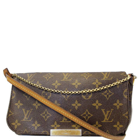 LOUIS VUITTON Favorite MM Monogram Canvas Crossbody Bag