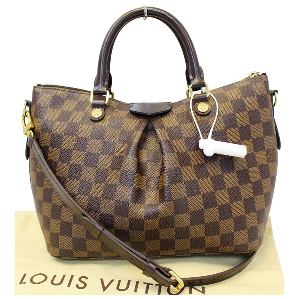 LOUIS VUITTON Siena PM Damier Ebene Shoulder Handbag-US