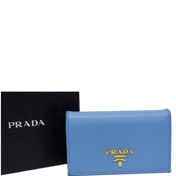 Prada Saffiano Wallet in Leather - With Box