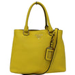 Prada Vitello Phenix Leather Tote Bag Yellow