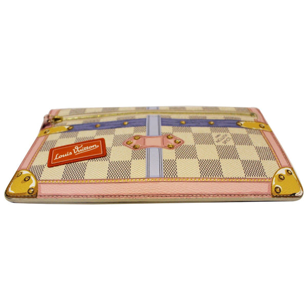 LOUIS VUITTON Summer Trunks Pochette Weekend Damier Azur Shoulder Bag-US