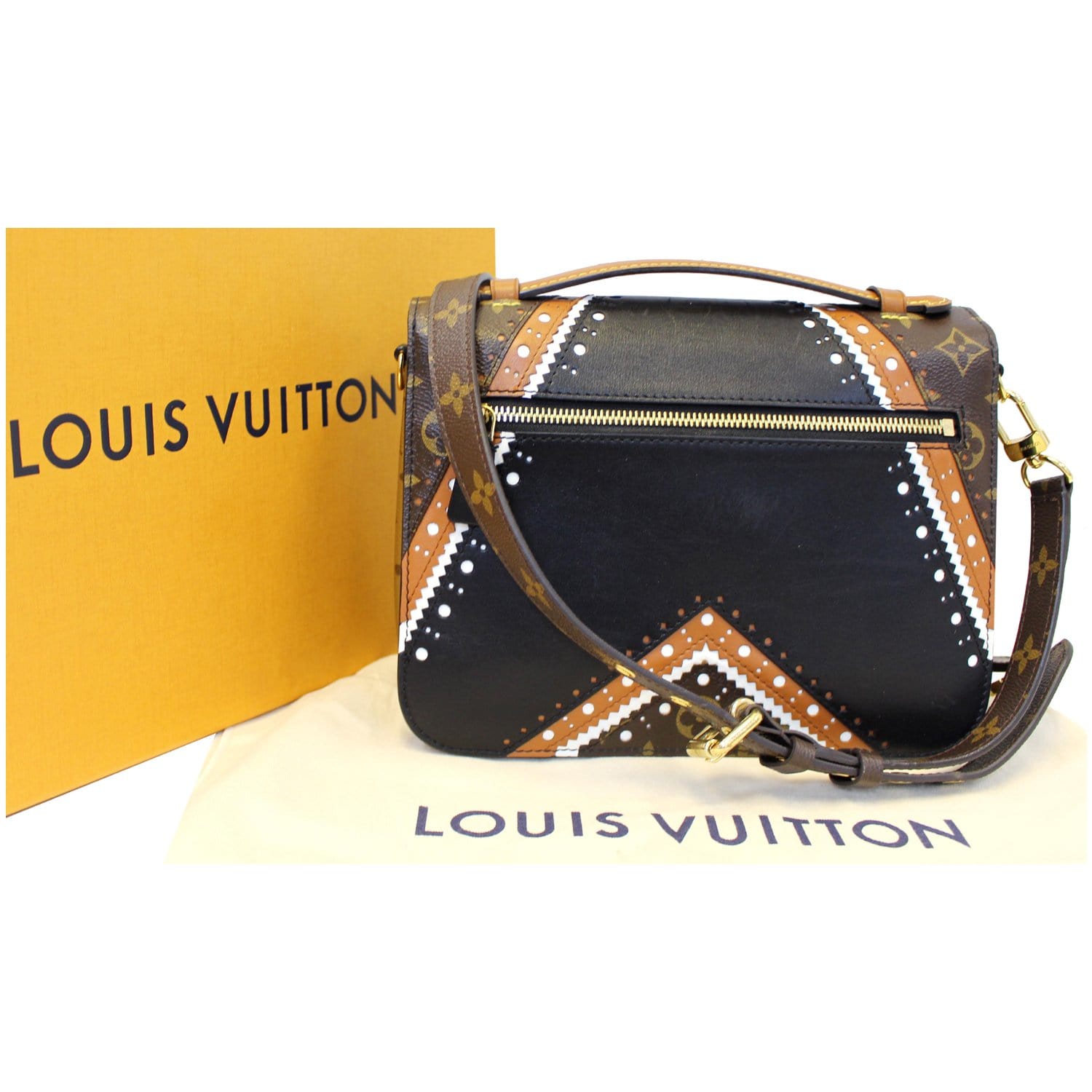 Louis Vuitton Metis Pochette Monogram Reverse Brown - US