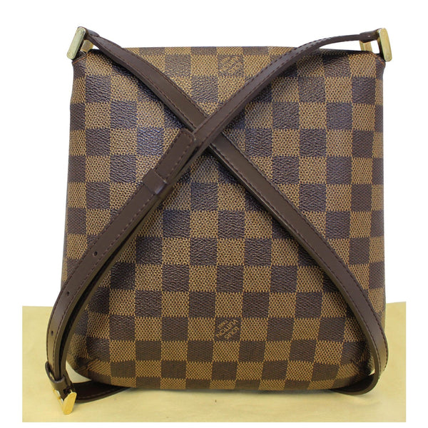 LOUIS VUITTON Musette Salsa Damier Ebene Crossbody Bag Brown-US