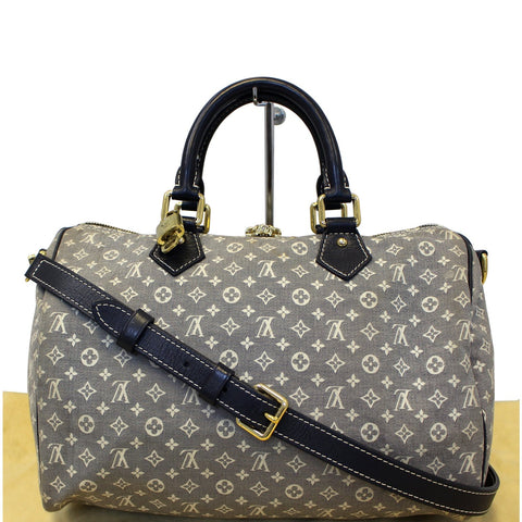 LOUIS VUITTON Speedy 30 Bandouliere Monogram Mini Lin Shoulder Bag