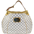 LOUIS VUITTON Galliera PM Damier Azur Shoulder Bag White-US