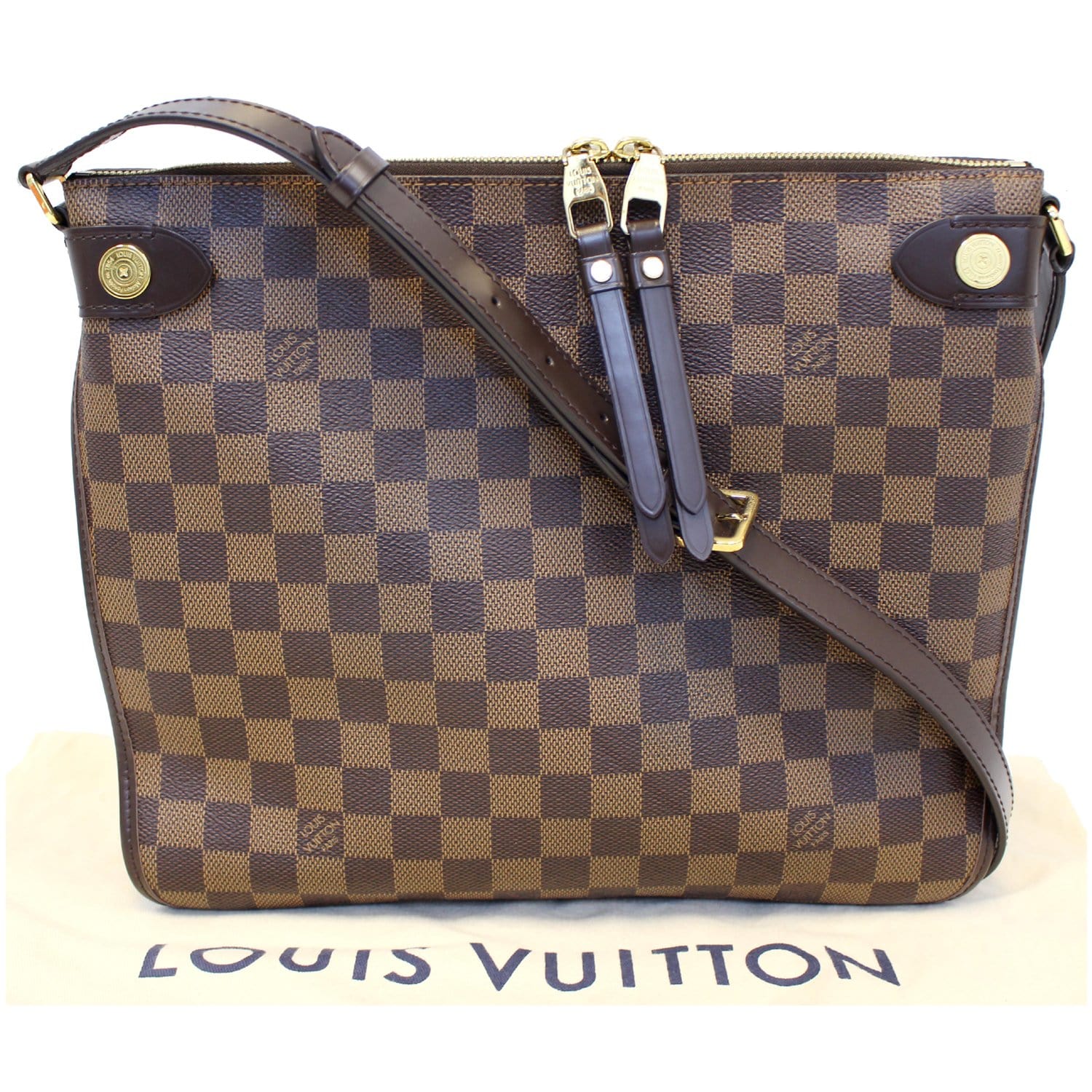 Duomo, Used & Preloved Louis Vuitton Crossbody Bag, LXR Canada, Brown