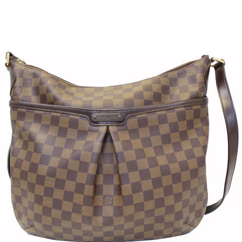 LOUIS VUITTON Bloomsbury GM Damier Ebene Shoulder Crossbody Bag Brown
