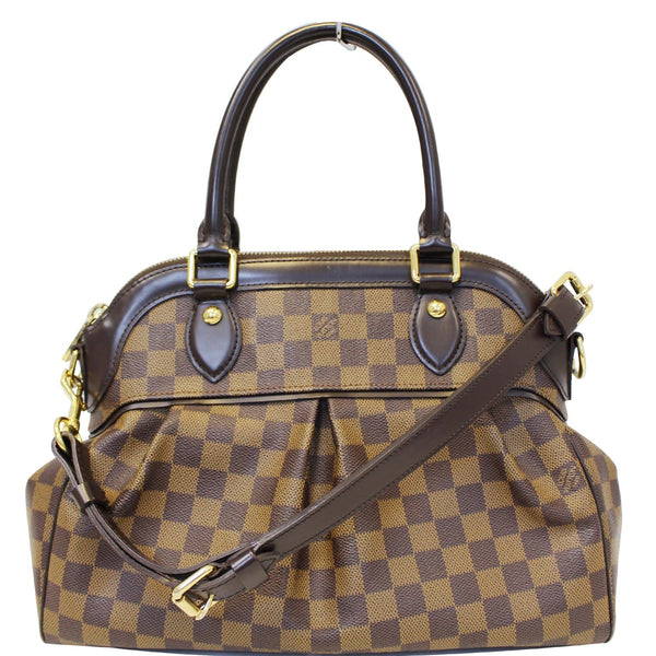 LOUIS VUITTON Trevi PM Damier Ebene Shoulder Bag Brown - 15% OFF