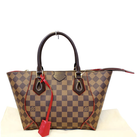 LOUIS VUITTON Caissa PM Damier Ebene Tote Bag