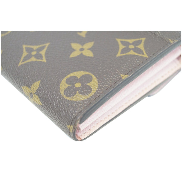 LOUIS VUITTON Sarah Monogram Canvas Wallet Brown