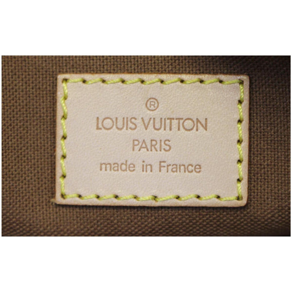 LOUIS VUITTON Pochette Bosphore Monogram Canvas Crossbody Bag Brown