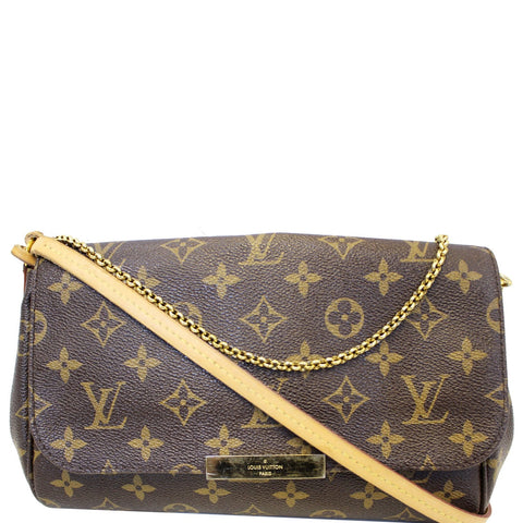 LOUIS VUITTON Favorite MM Monogram Canvas Crossbody Bag