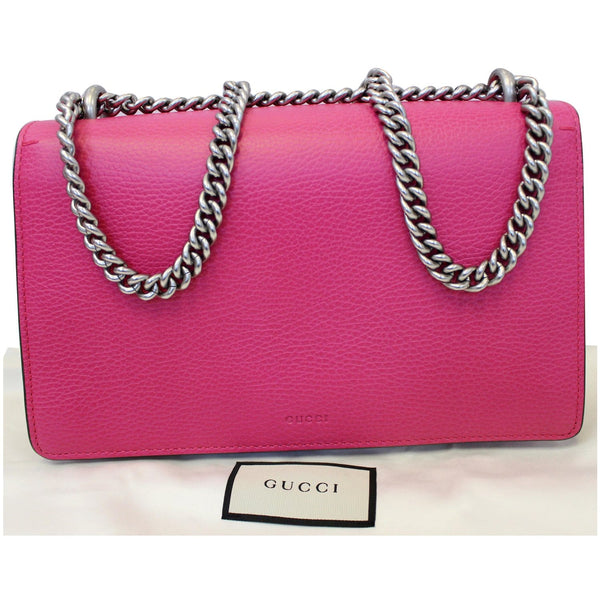 Gucci Dionysus Small Guccify Grained Leather Bag Pink -gucci bag 