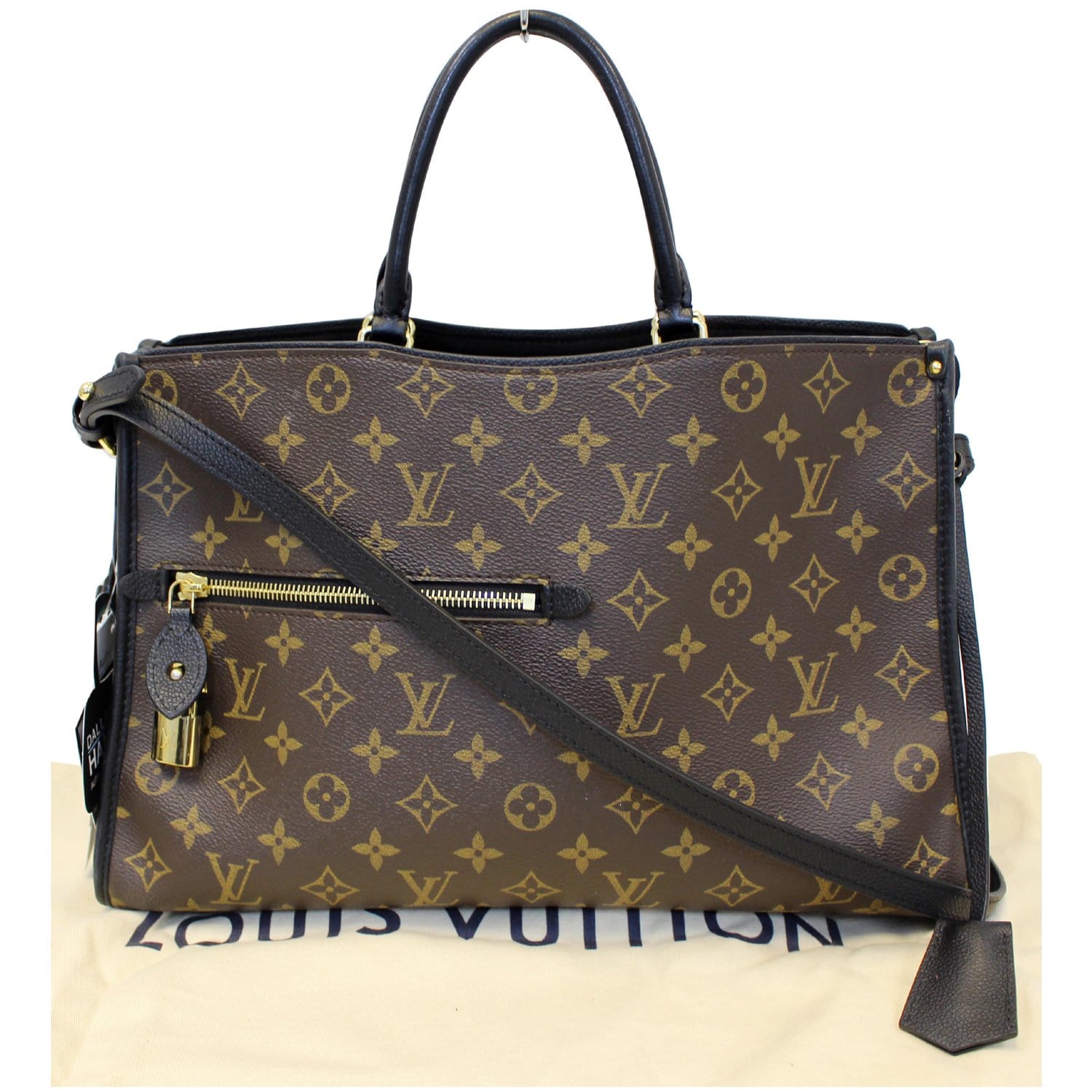 Louis Vuitton Popincourt NM Handbag Monogram Canvas PM Brown
