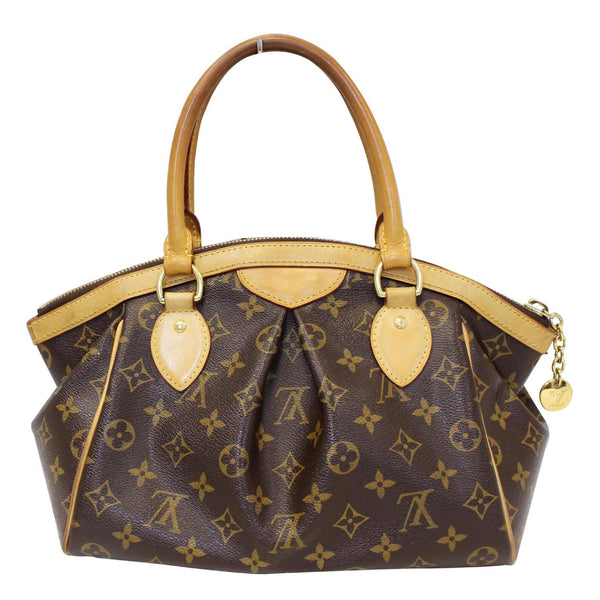 LOUIS VUITTON Tivoli PM Monogram Canvas Shoulder Handbag Brown