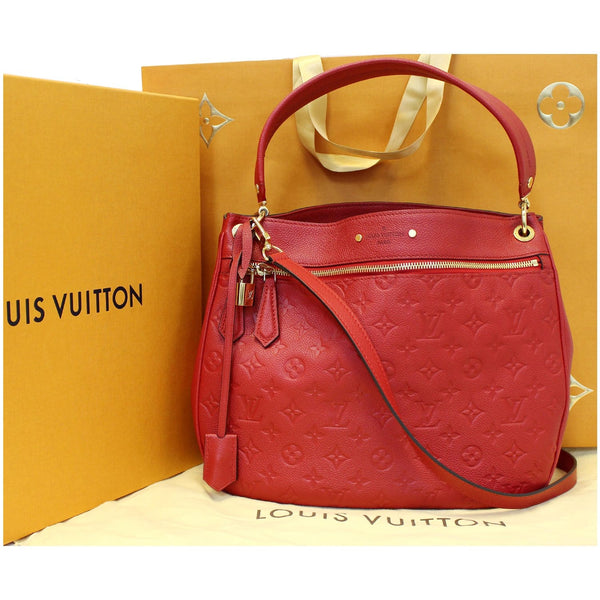 Louis Vuitton Spontini Empreinte Leather Crossbody Bag