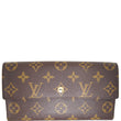 LOUIS VUITTON Porte Tresor International Monogram Canvas Wallet Brown-US