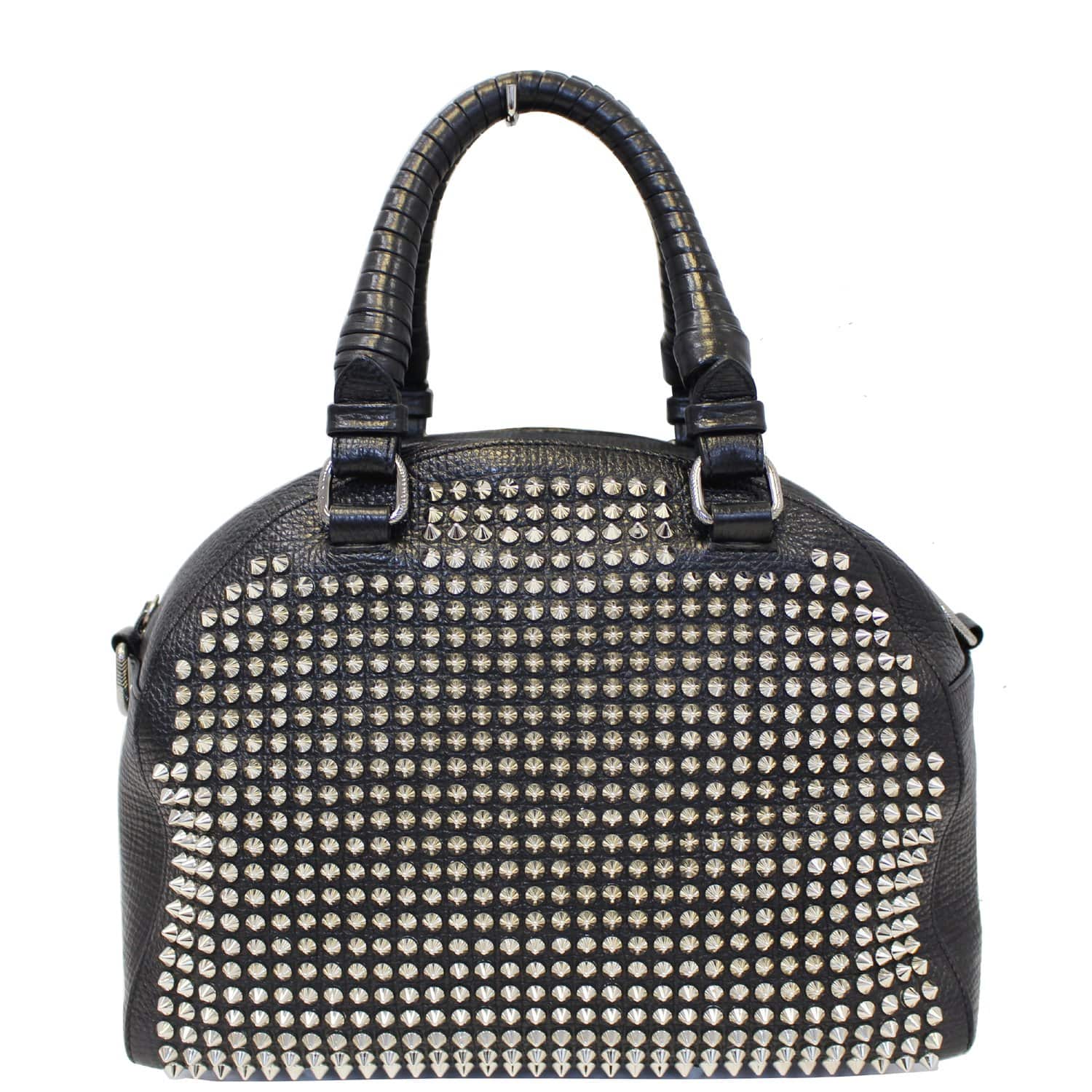 Christian Louboutin Panettone Spike Stud Leather Handbag