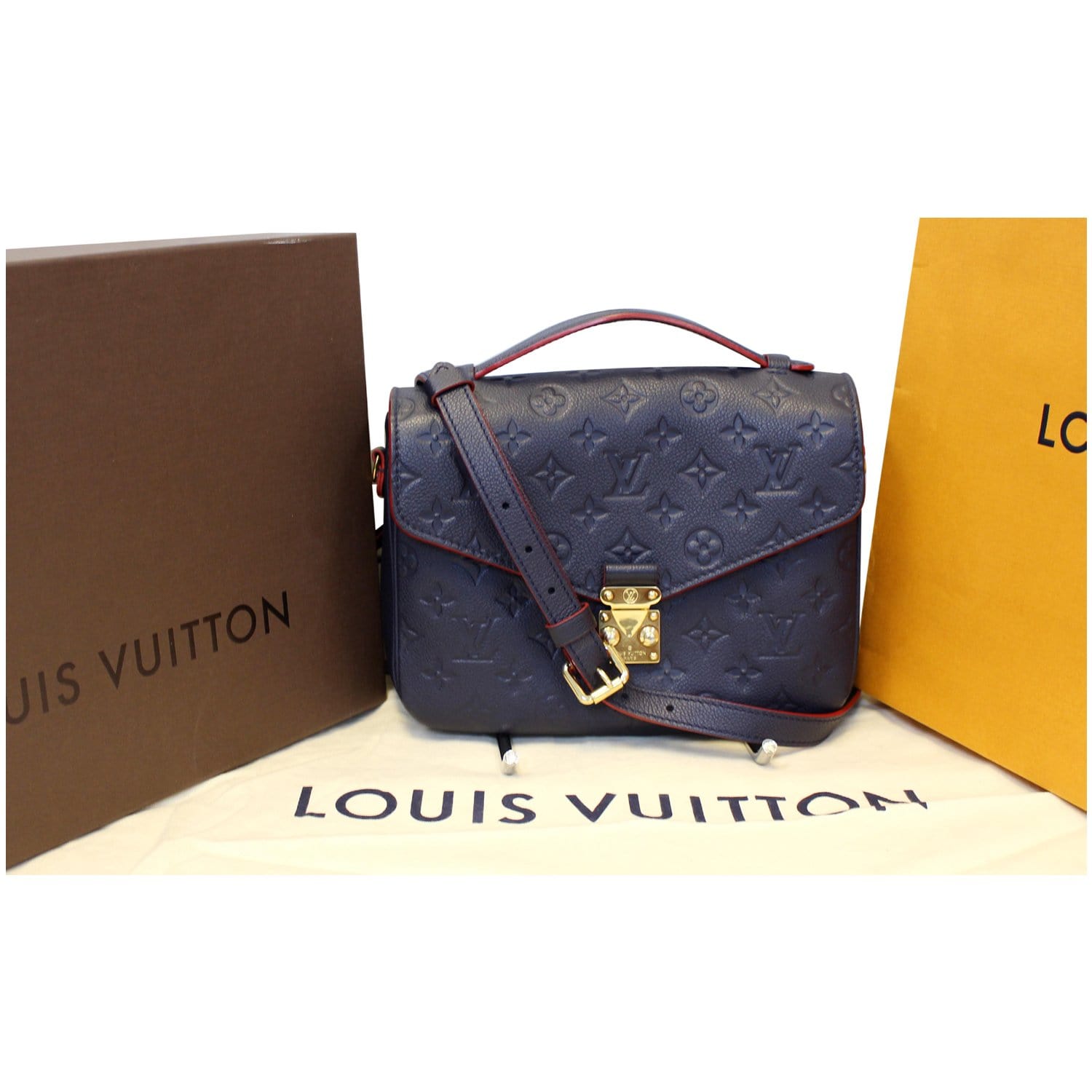 LOUIS VUITTON Pochette Metis Monogram Empreinte Shoulder Bag-US