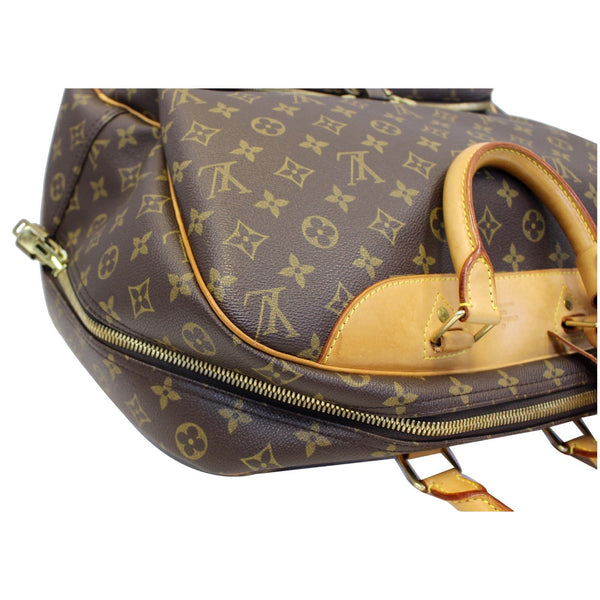 Louis Vuitton Evasion Monogram Canvas travel Bag - corner view