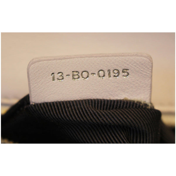 Christian Dior Flap Bag Diorama Leather Medium tag number 