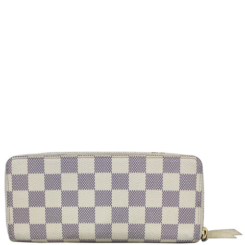 LOUIS VUITTON Clemence Damier Azur Wallet