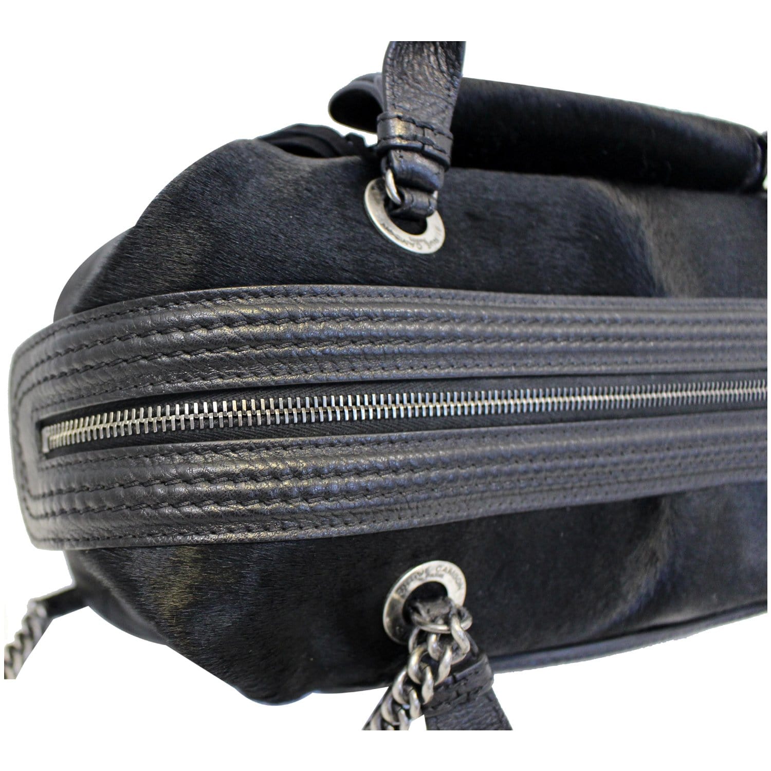 Vintage CHANEL Black Fringe Camera Bag With Double Flaps. Must 