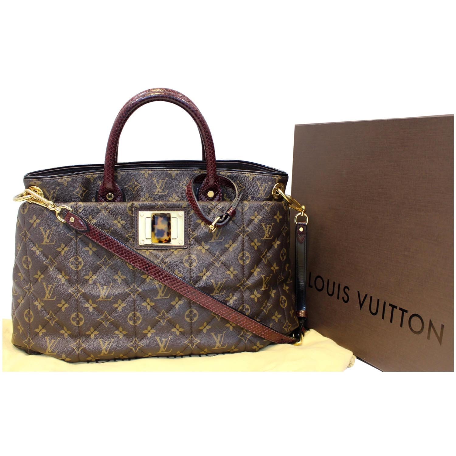 Louis Vuitton Limited Edition Monogram Etoile Exotique Tote GM Bag For Sale  at 1stDibs