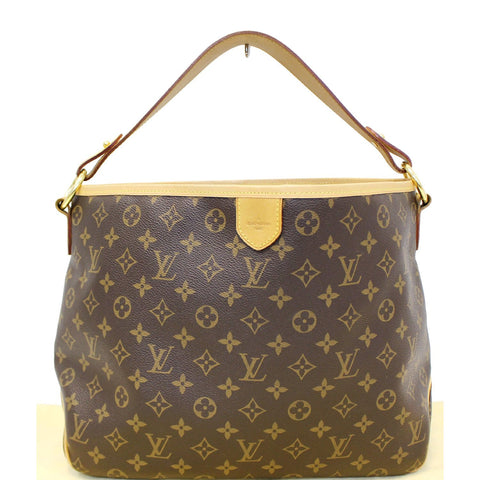 LOUIS VUITTON Delightful PM Monogram Canvas Shoulder Hobo Bag-US