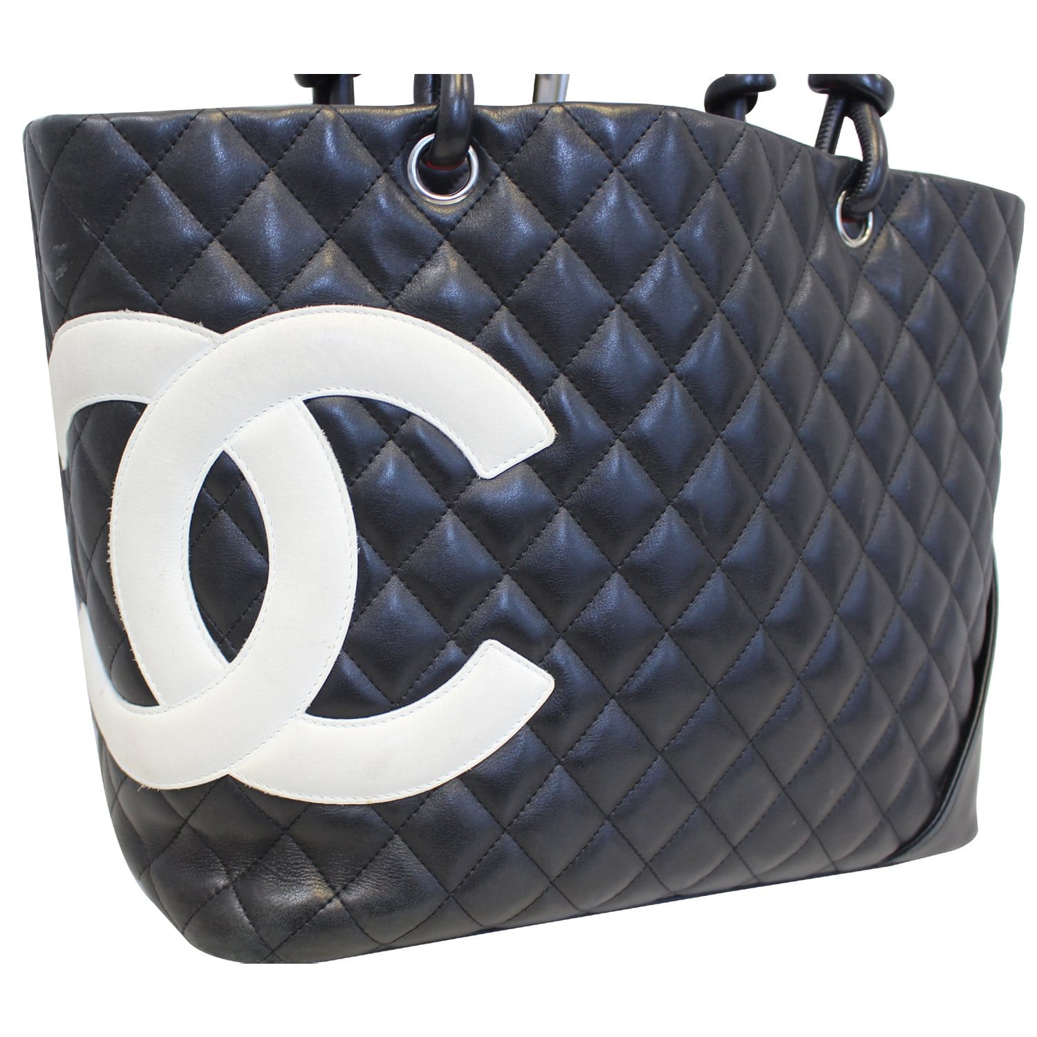 CHANEL LARGE Tote Bag in Black Leather Embroidered 31 Rue -  Israel
