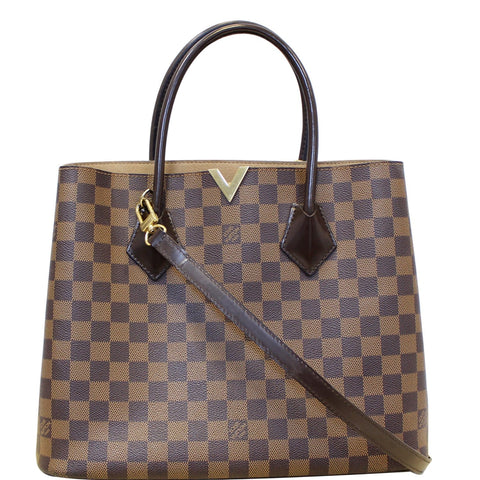 LOUIS VUITTON Kensington Damier Ebene Shoulder bag Brown