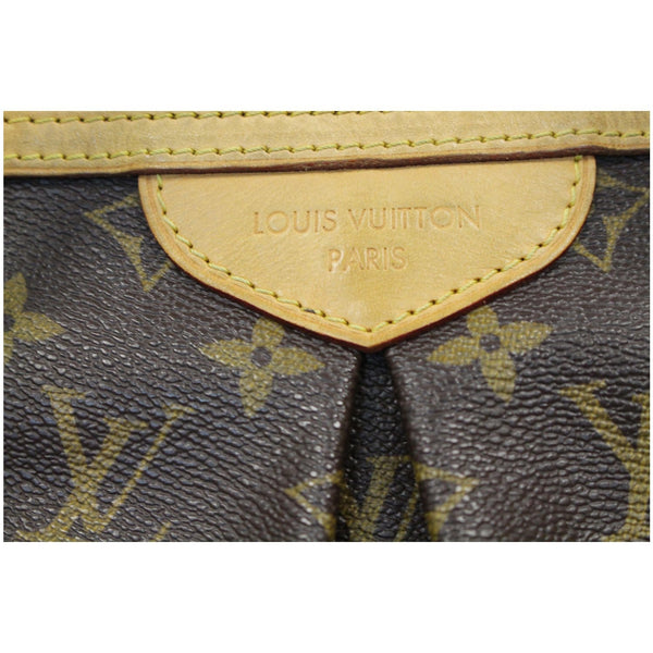 LOUIS VUITTON Palermo GM Monogram Canvas Tote Shoulder Bag Brown